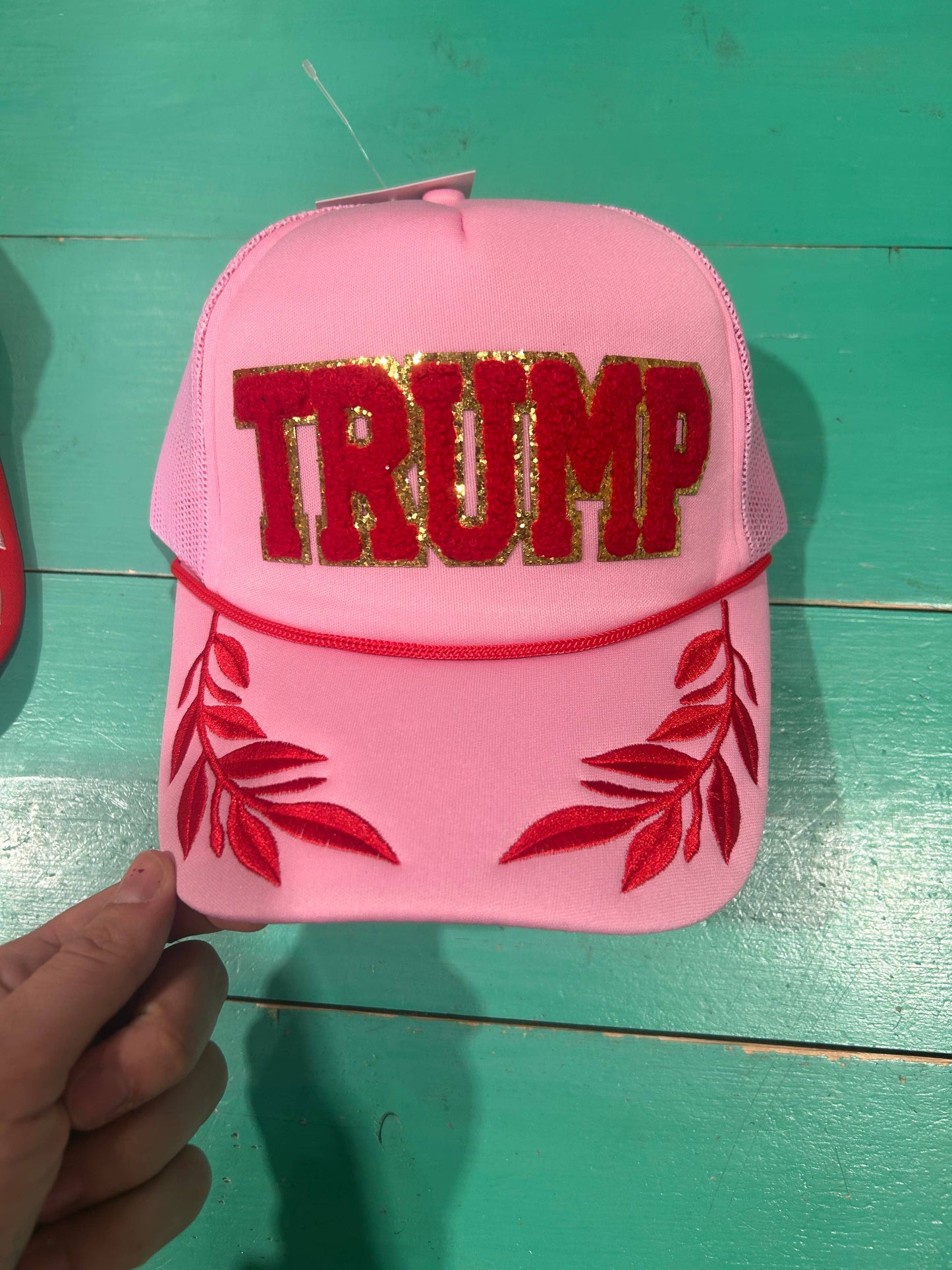 Chenille Trump Captain Hat