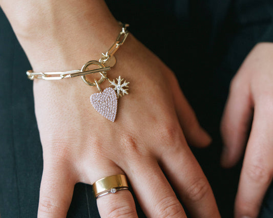 Keepsake Chain Bracelet | Charm Bracelet Gold & Silver