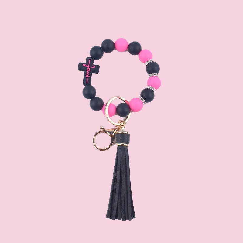 Cross Keychain