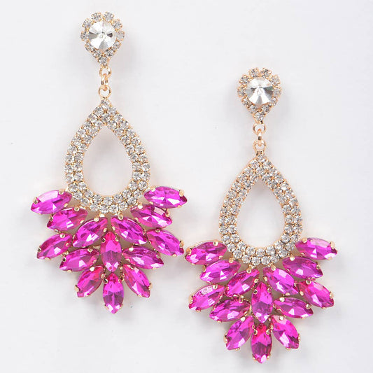 3AM BY H&D ACCESSORIES - Rhinestone Dangle Earring