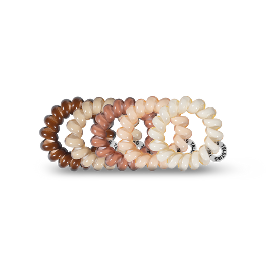 TELETIES - Spiral Hair Coils | Tiny | For the Love of Nudes Hair Ties