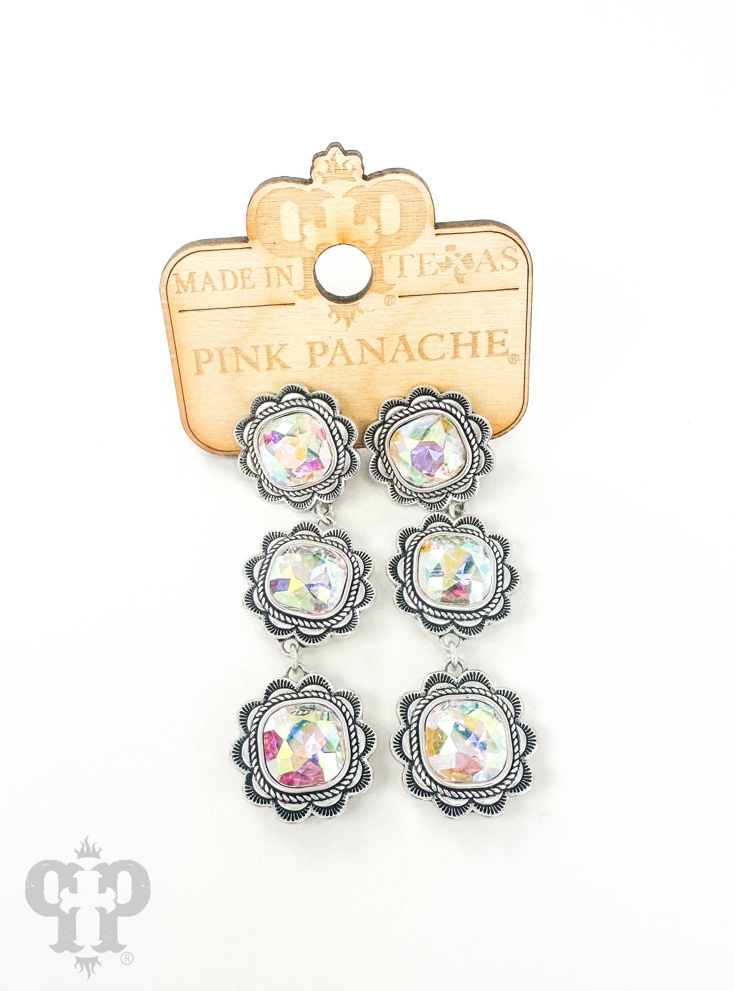 Triple drop earring 1E634