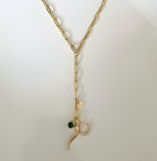 Round Birthstone Charms