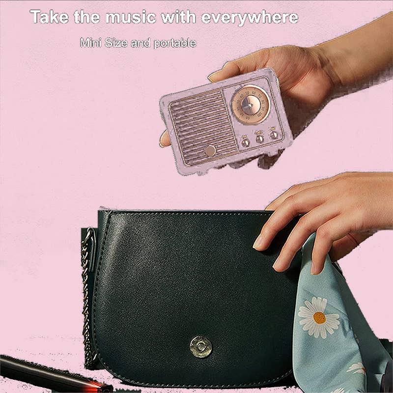 Mini Radio Bluetooth Speaker