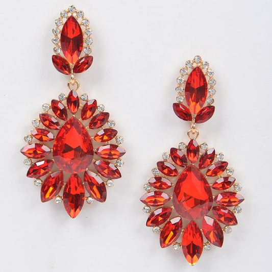 3AM BY H&D ACCESSORIES - Rhinestone Dangle Earring