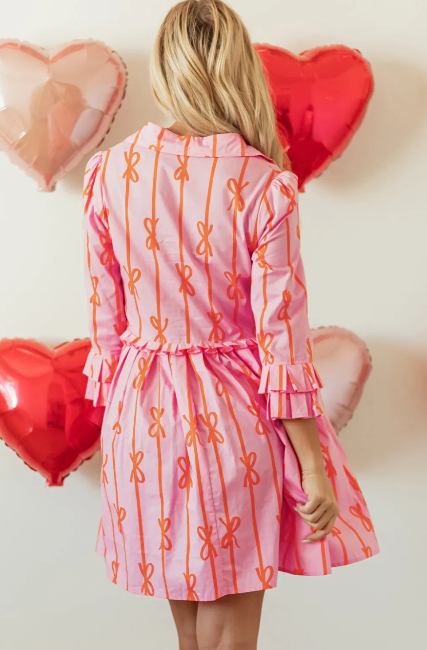 PINK BOW DRESS