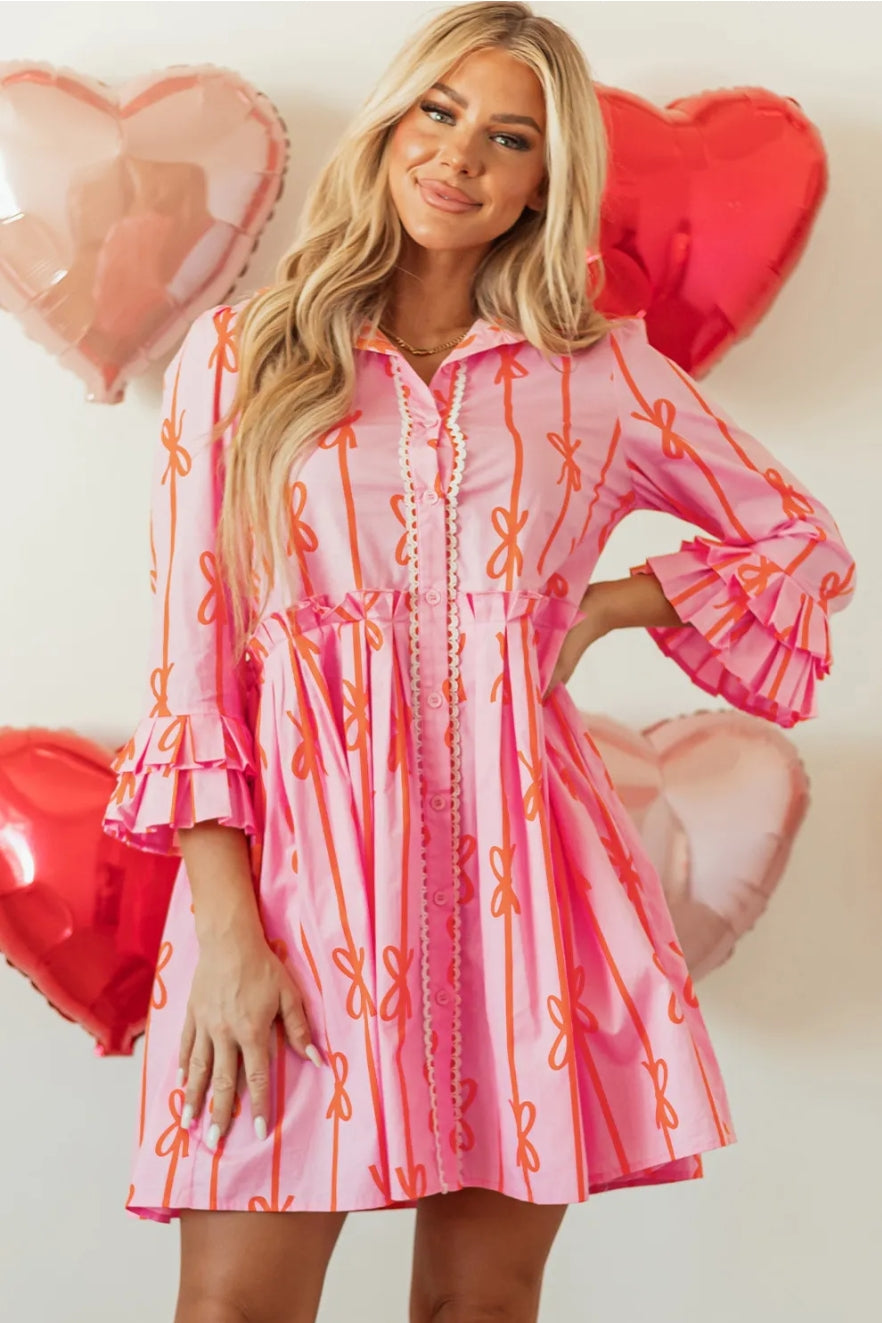 PINK BOW DRESS