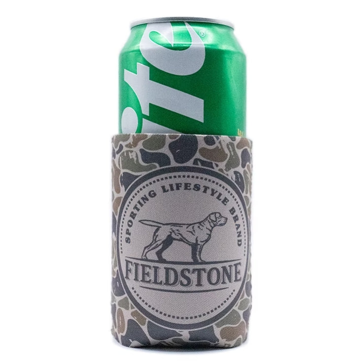 Backwoods camo can cooler