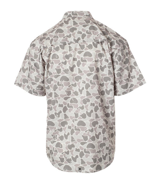 MARSH CAMO BUTTON DOWN