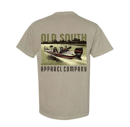 OLD SOUTH BASS BOAT TSHIRT