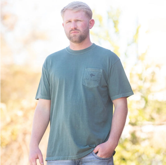 OLD SOUTH BASS JUMPING PATCH TSHIRT
