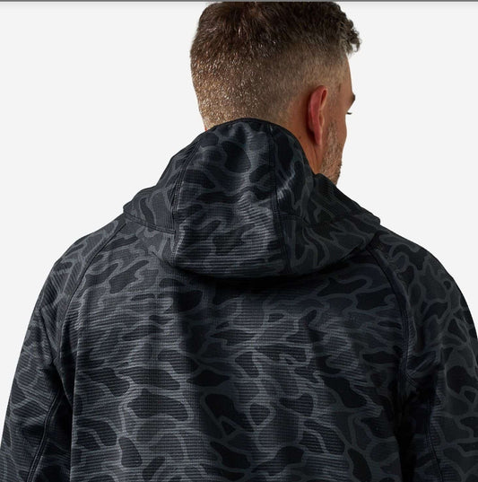 BLAZE TECH 1/4 ZIP - BLACK CAMO