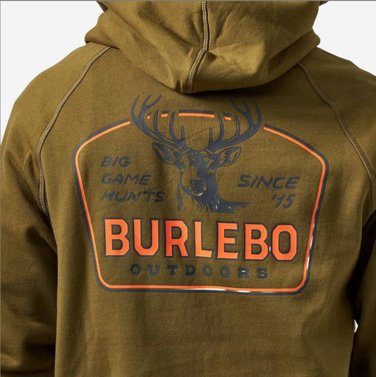 FLEECE HOODIE - HUNTER GREEN