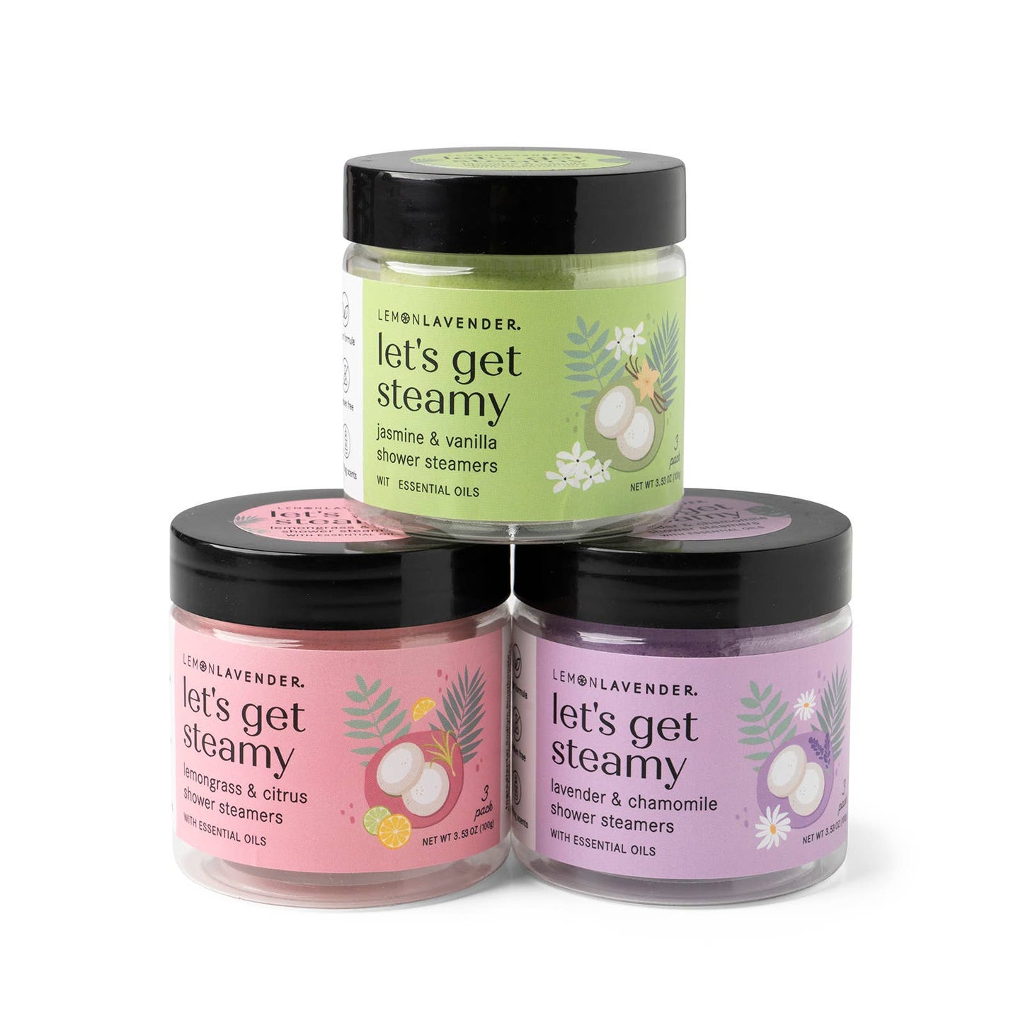 DM Merchandising - Lemon Lavender Shower Bombs 3 pack