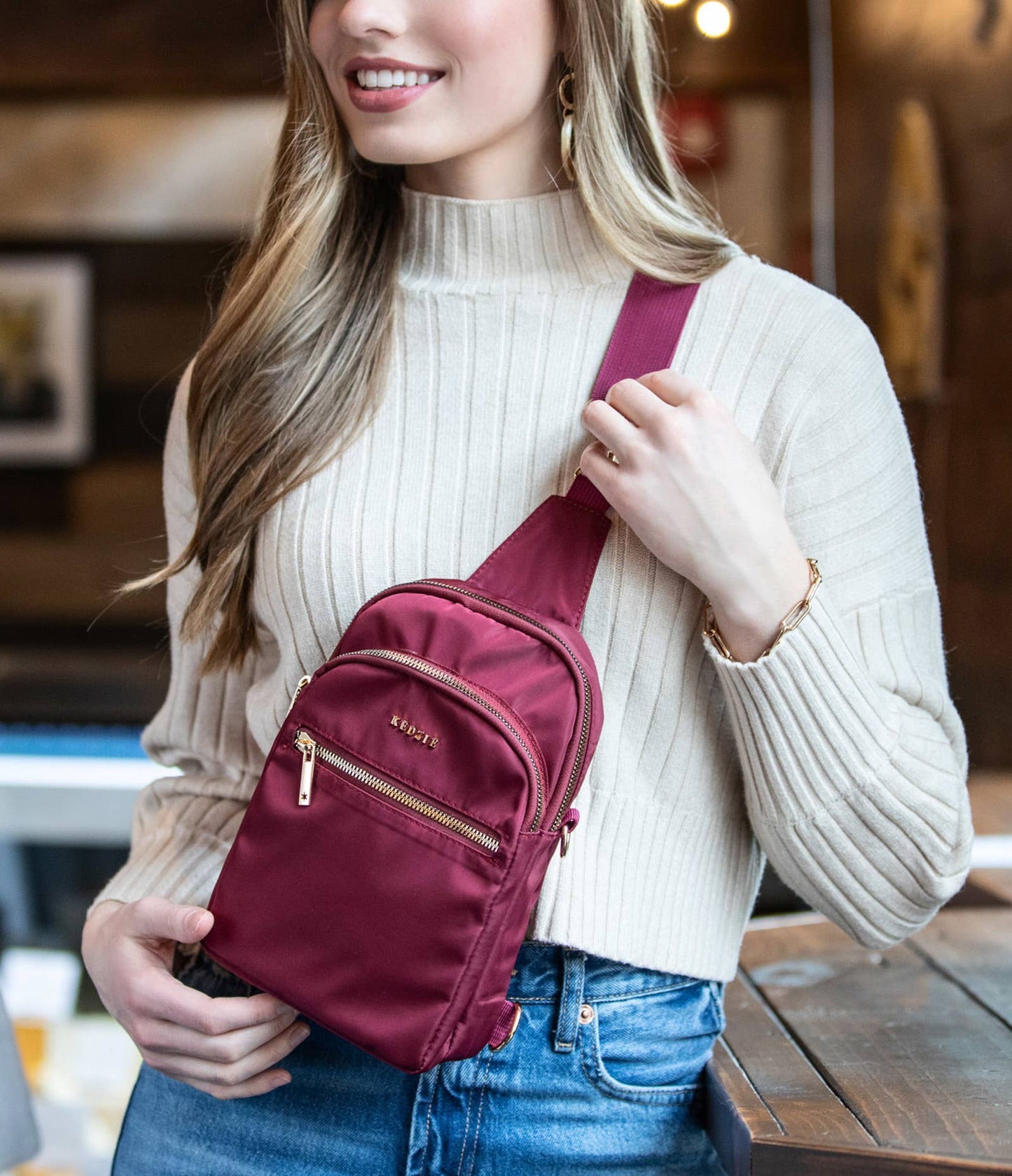 DM Merchandising - Kedzie Roundtrip Convertible Sling Open Stock