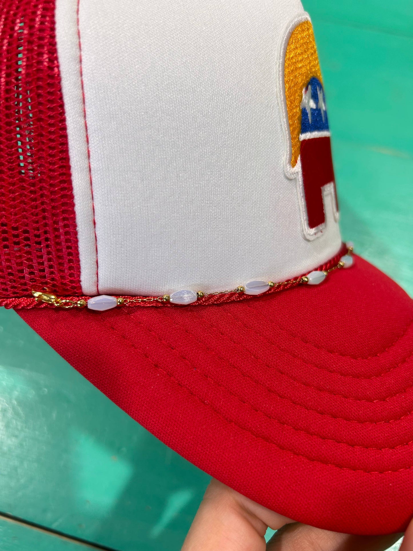Vibes Hat Company - Republican Trump Elephant Trucker | MAGA Hats | Polical Caps