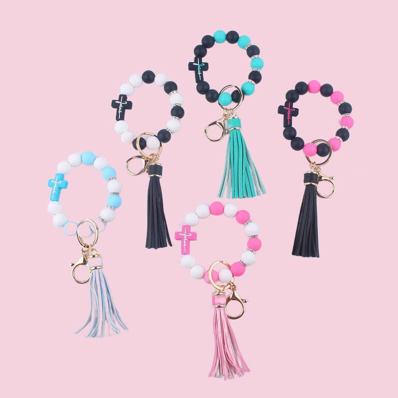Cross Keychain