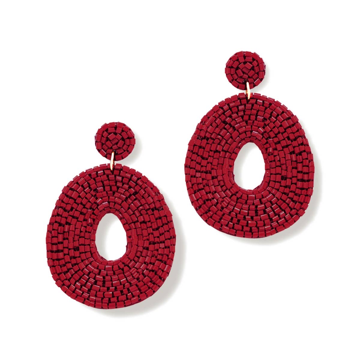 Viv&Lou - Garnet Caroline Earrings