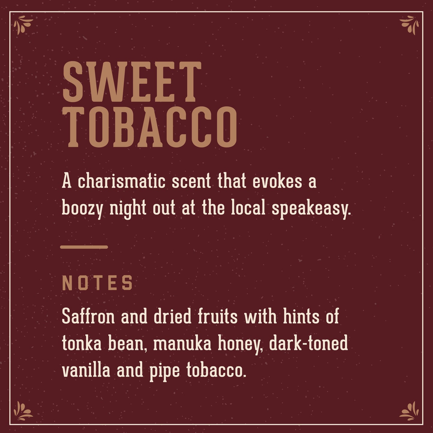 18.21 Man Made - Sweet Tobacco Car & Air Freshener