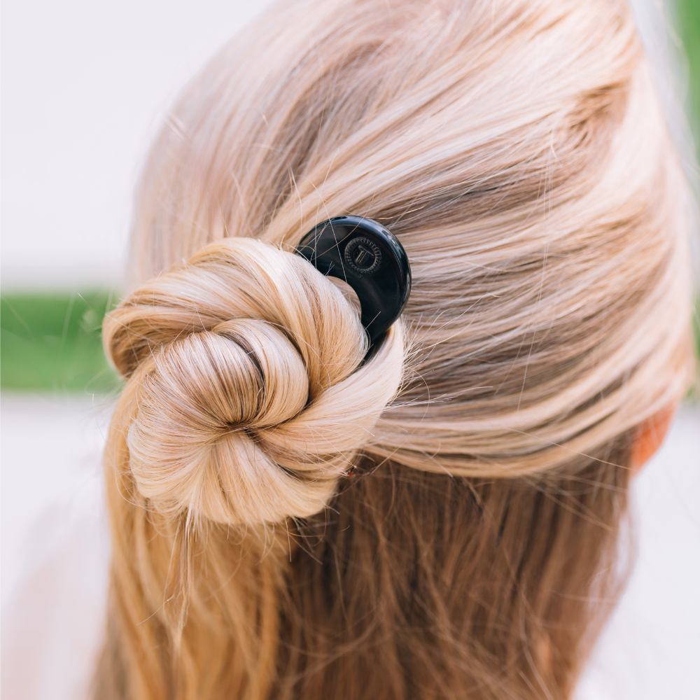 TELETIES - French Hair Pin | Jet Black