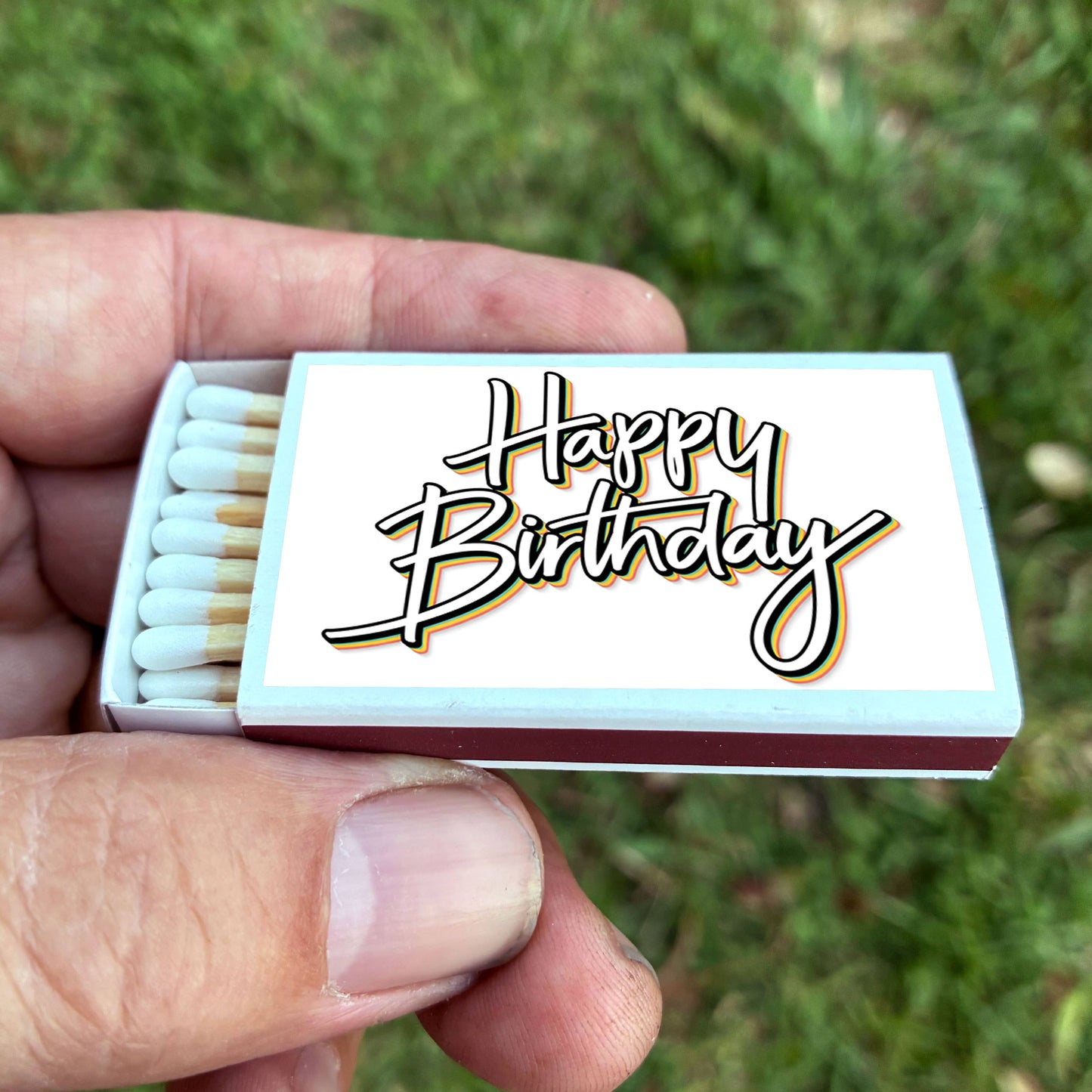 Matches • Happy Birthday • Home Decor for Candles & Incense
