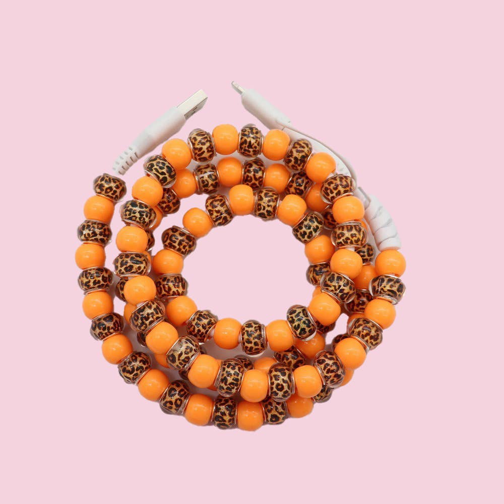 Beaded Data Cable 2 in 1