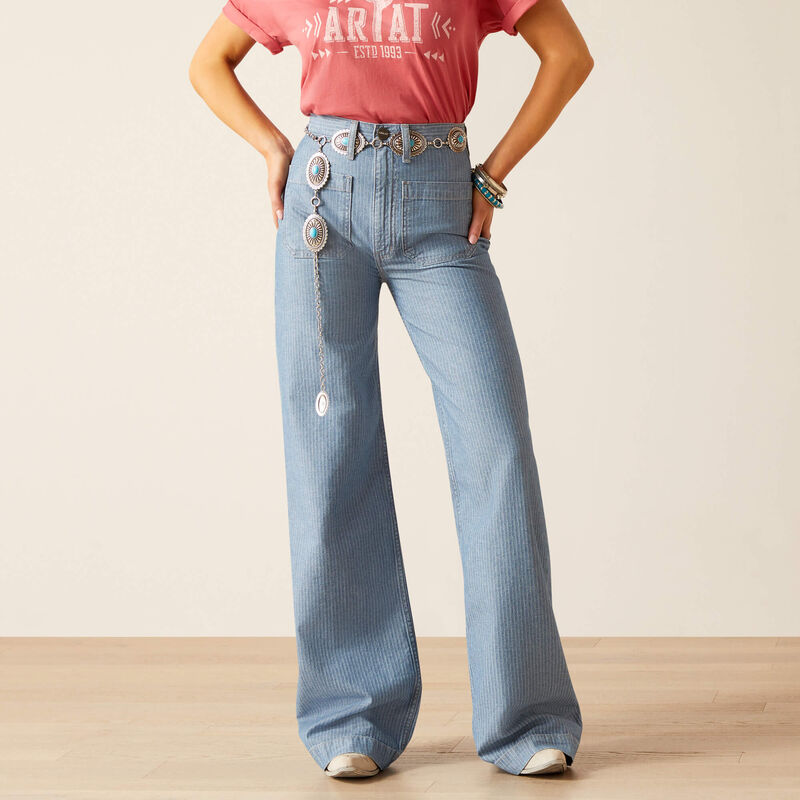 WOMEN'S DENIM: WIDE LEG
