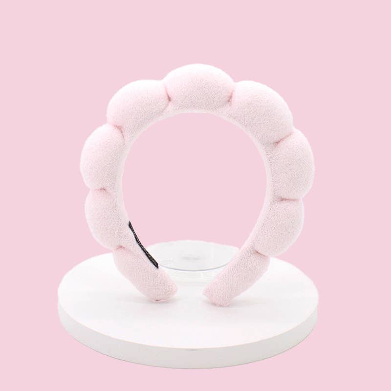 Terry Cloth Sponge Twist Headband