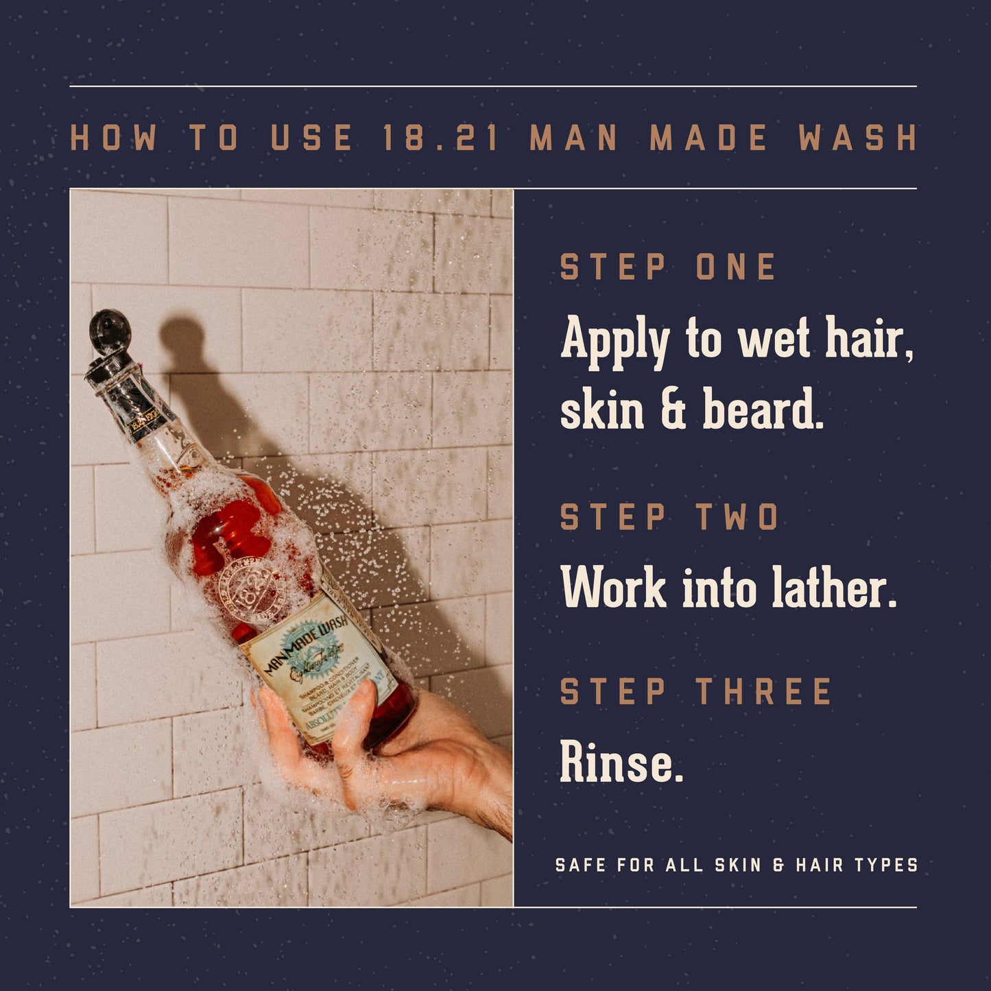 18.21 Man Made - Absolute Mahogany Man Made Wash