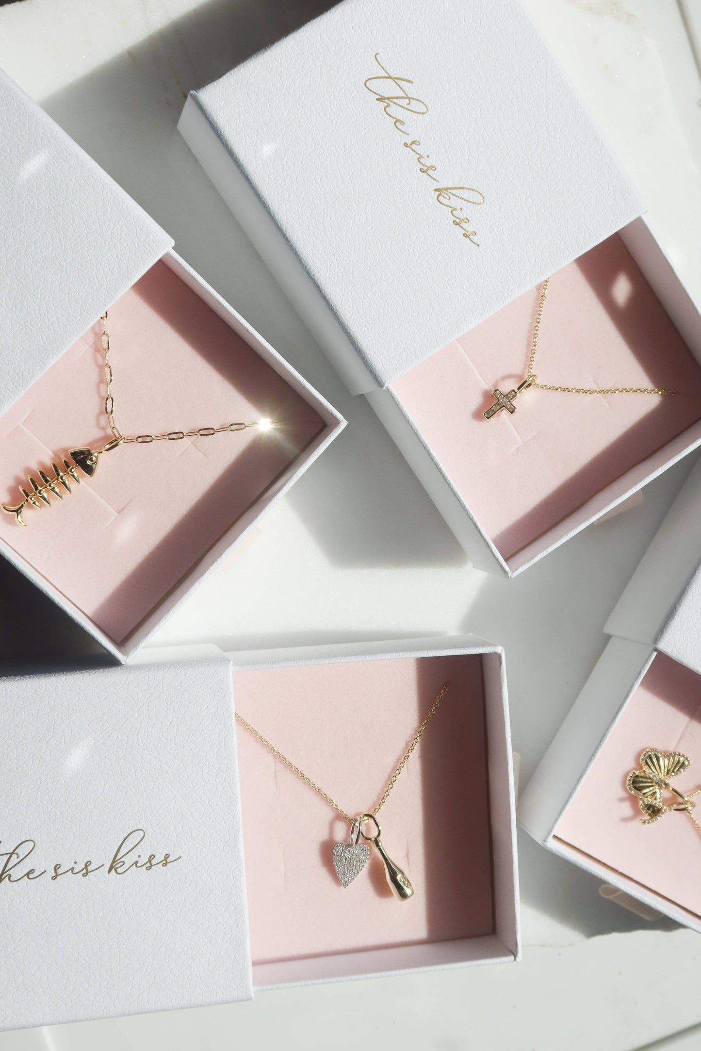 Crystal Cross Charm