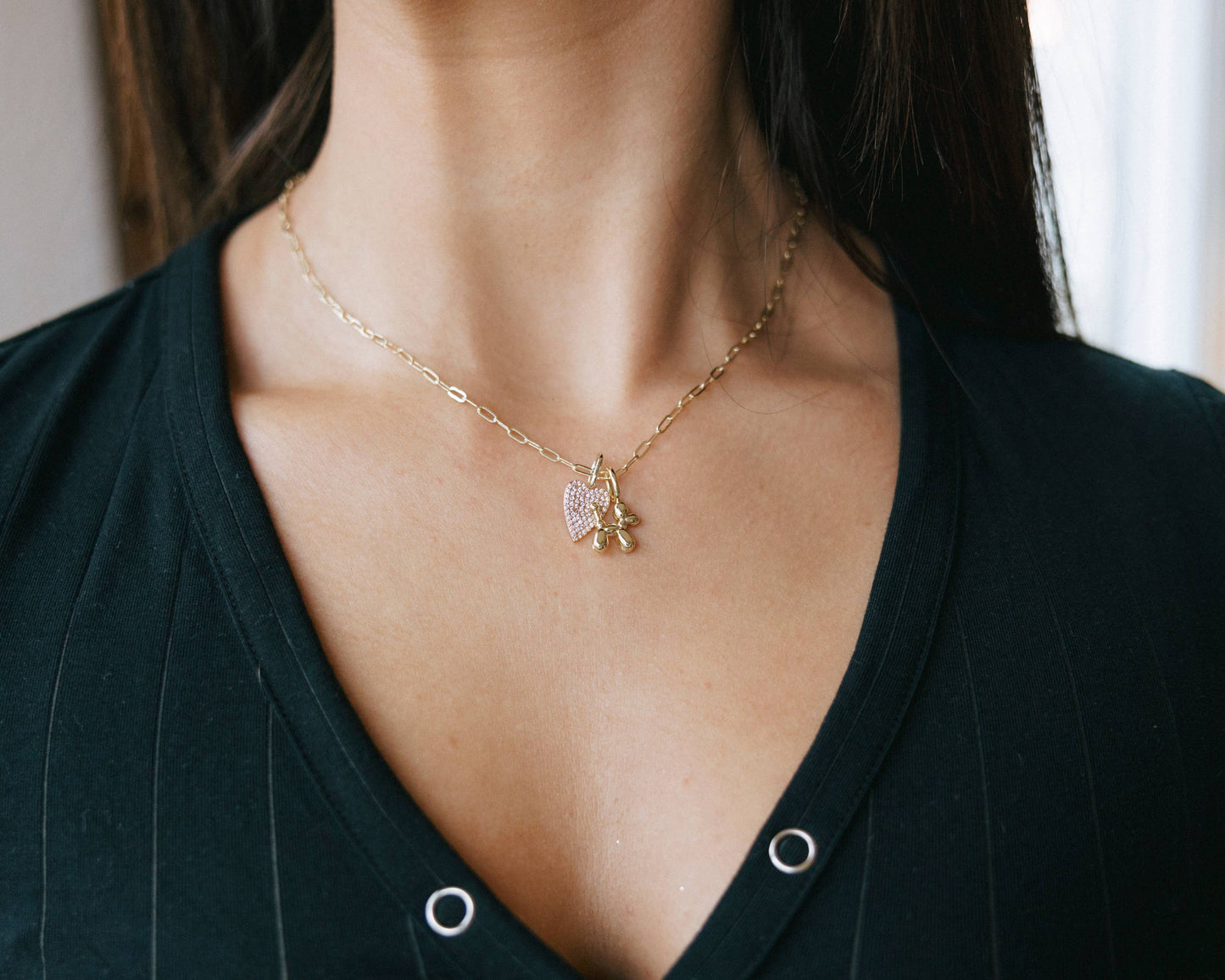 Moody Heart Charm