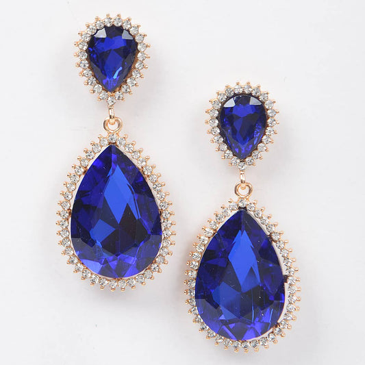 3AM BY H&D ACCESSORIES - Rhinestone Dangle Earring