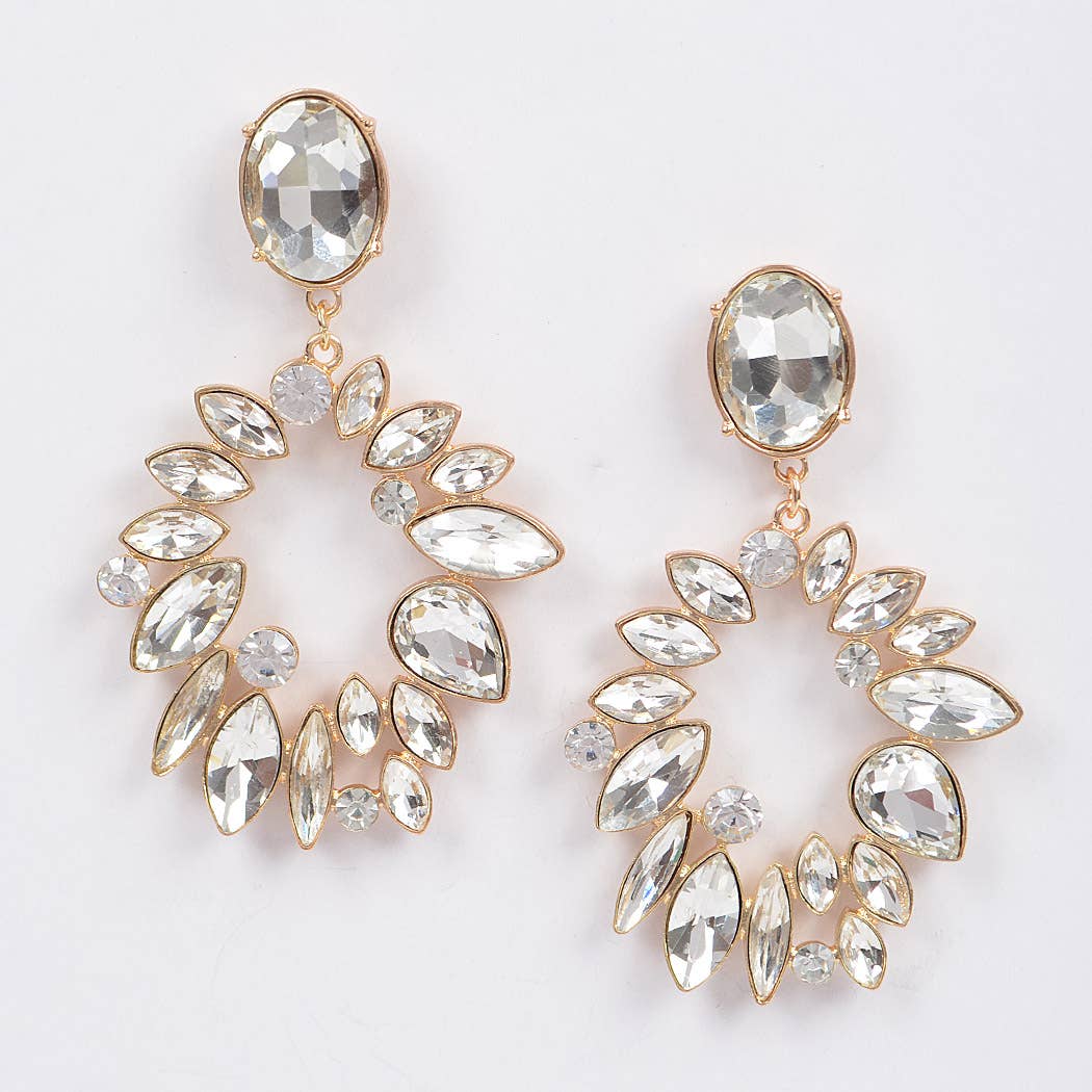 3AM BY H&D ACCESSORIES - Rhinestone Earring
