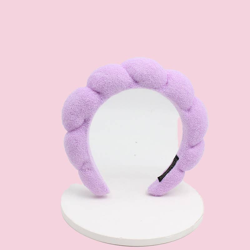 Terry Cloth Sponge Twist Headband