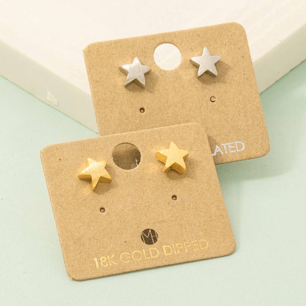 Mini Star Stud Earrings