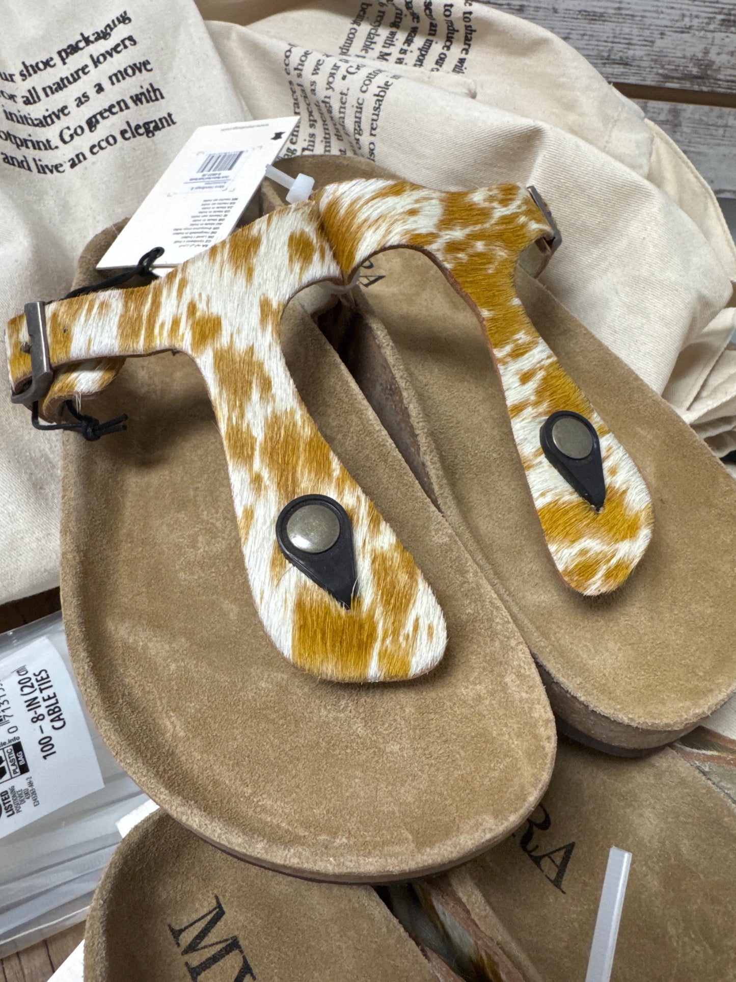 Charter Western Hand Tooled Sandals