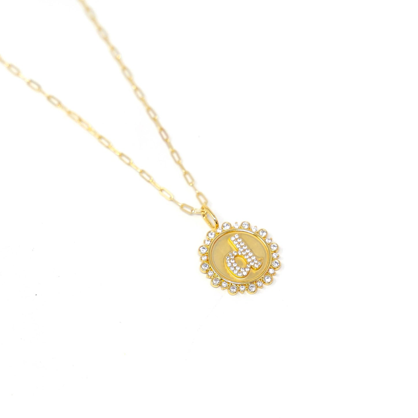 Mini Paperclip Chain Necklace | Threader Charm Necklace  