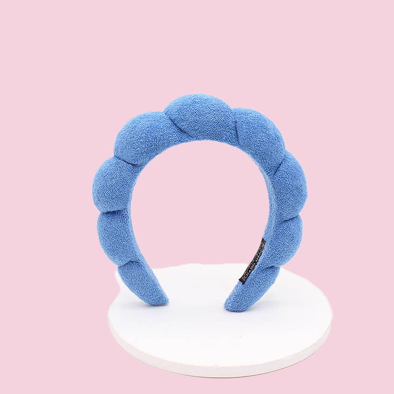 Terry Cloth Sponge Twist Headband