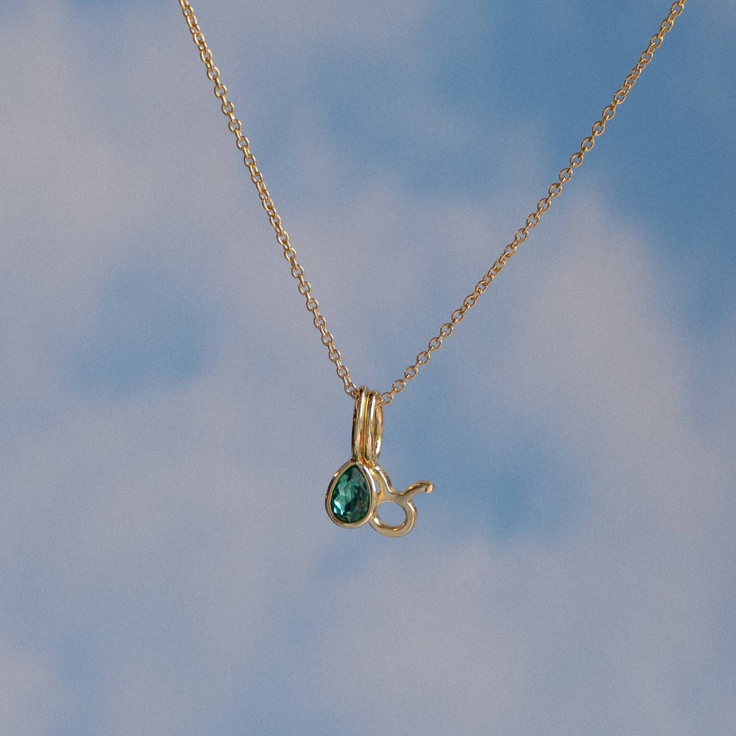 Birthstone Charms Teardrop