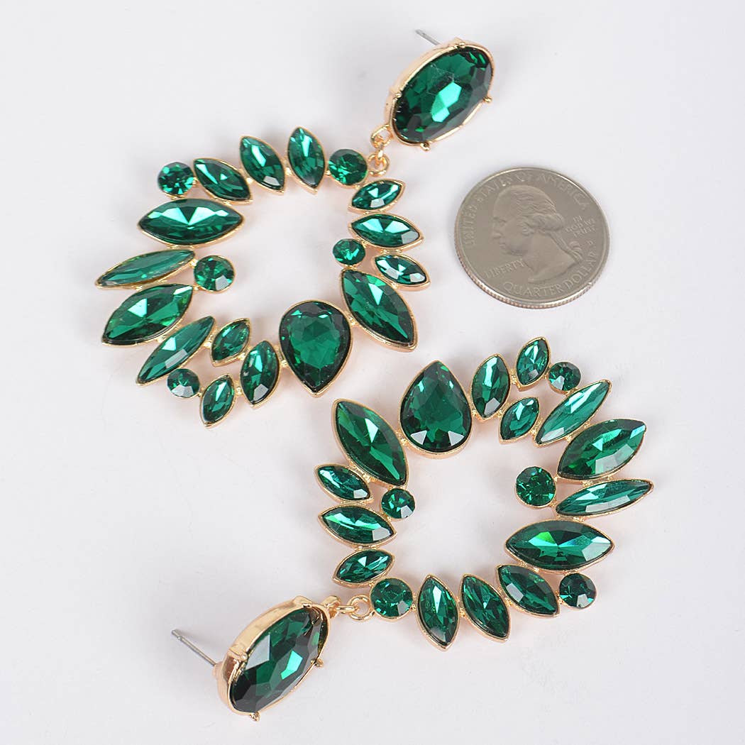 3AM BY H&D ACCESSORIES - Rhinestone Earring
