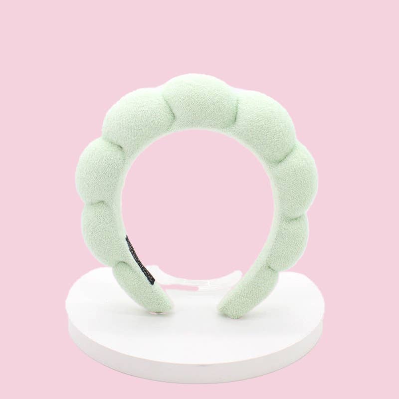 Terry Cloth Sponge Twist Headband