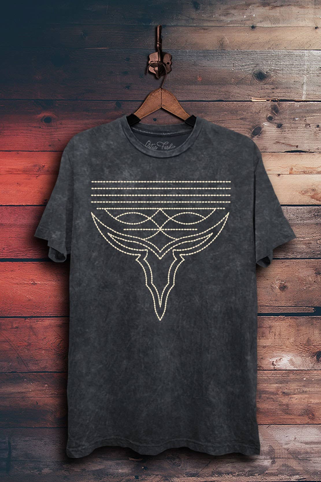 Western Boot Stitch Graphic Tee