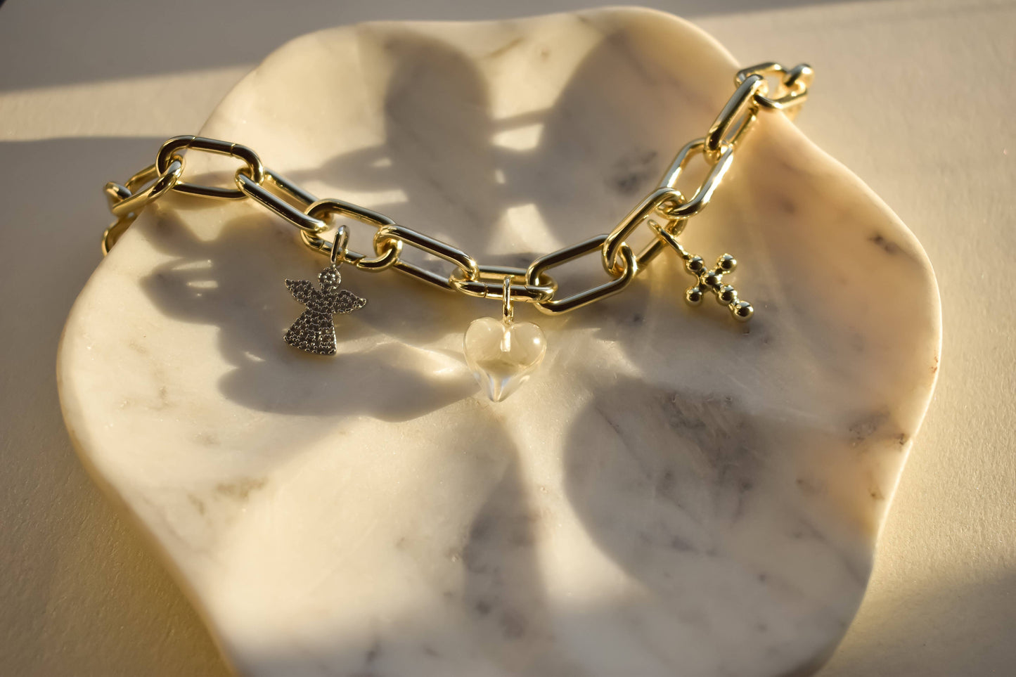Mini Hope Cross Charm