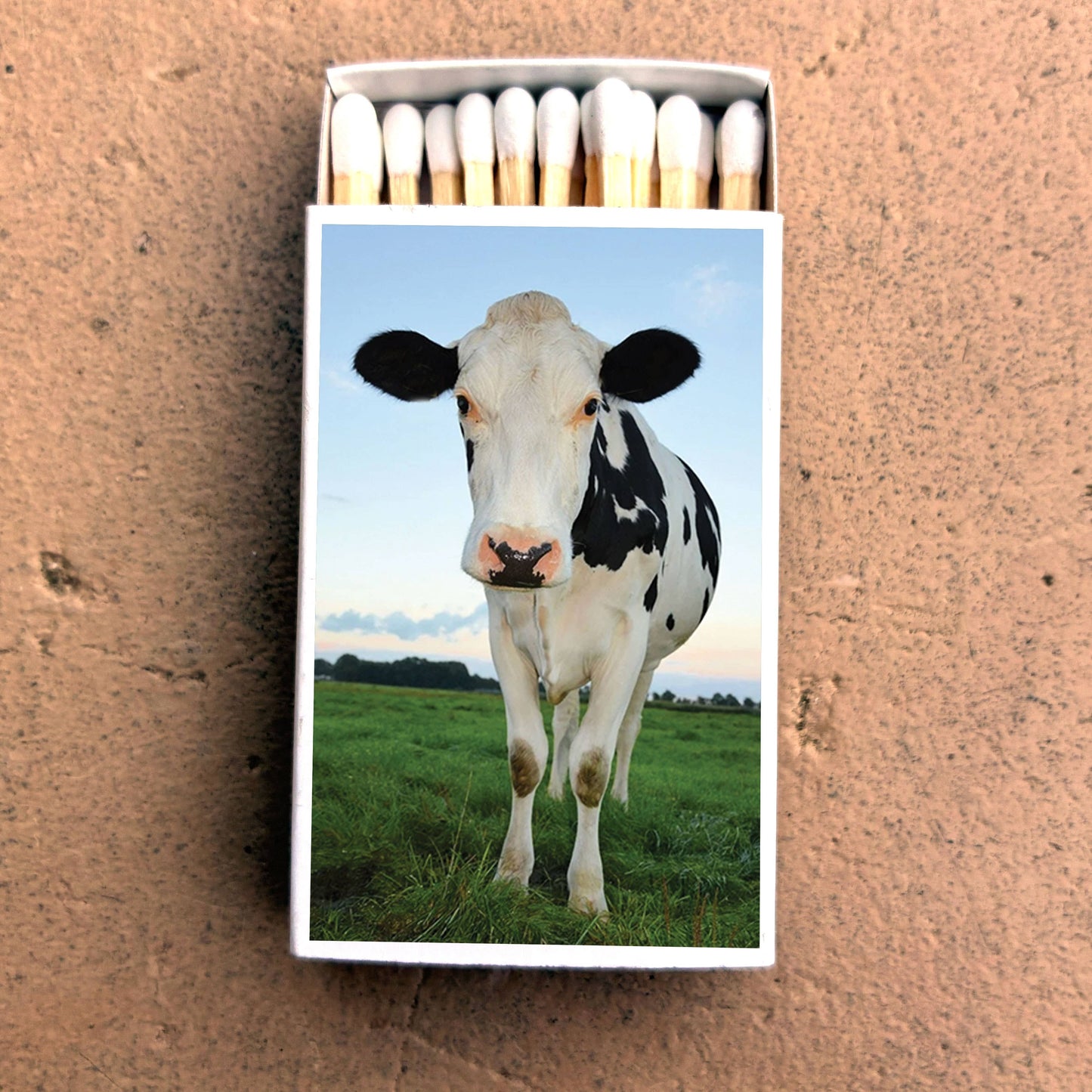 Matches • Cow Matchboxes • Home Decor for Candles & Incense