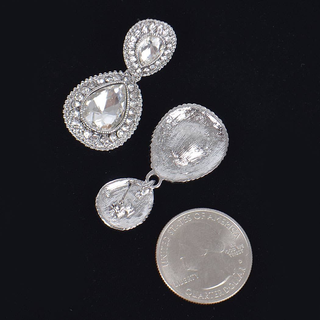 3AM BY H&D ACCESSORIES - Rhinestone Dangle Earring
