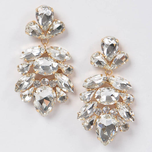 3AM BY H&D ACCESSORIES - Multi Stone Party Earring