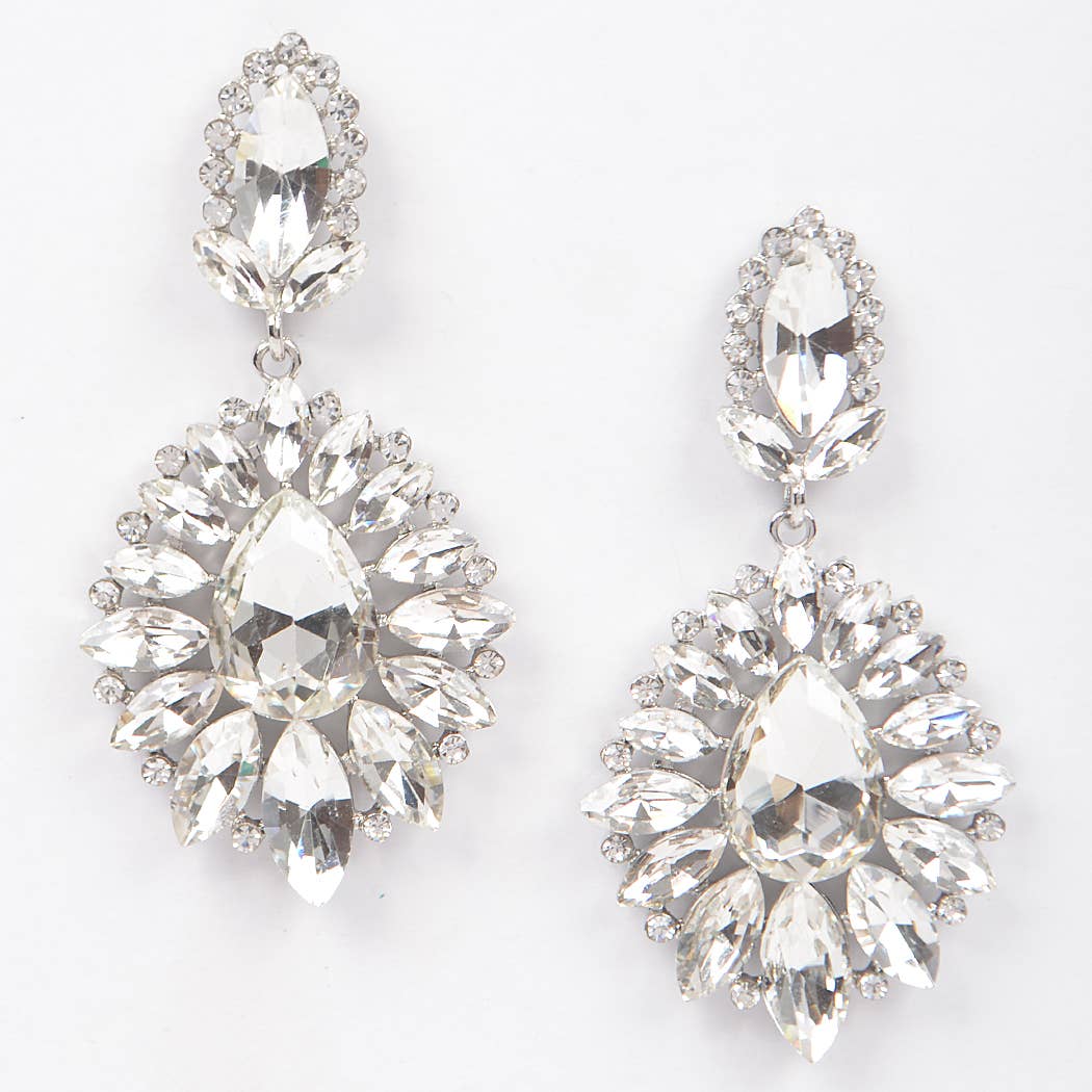3AM BY H&D ACCESSORIES - Rhinestone Dangle Earring