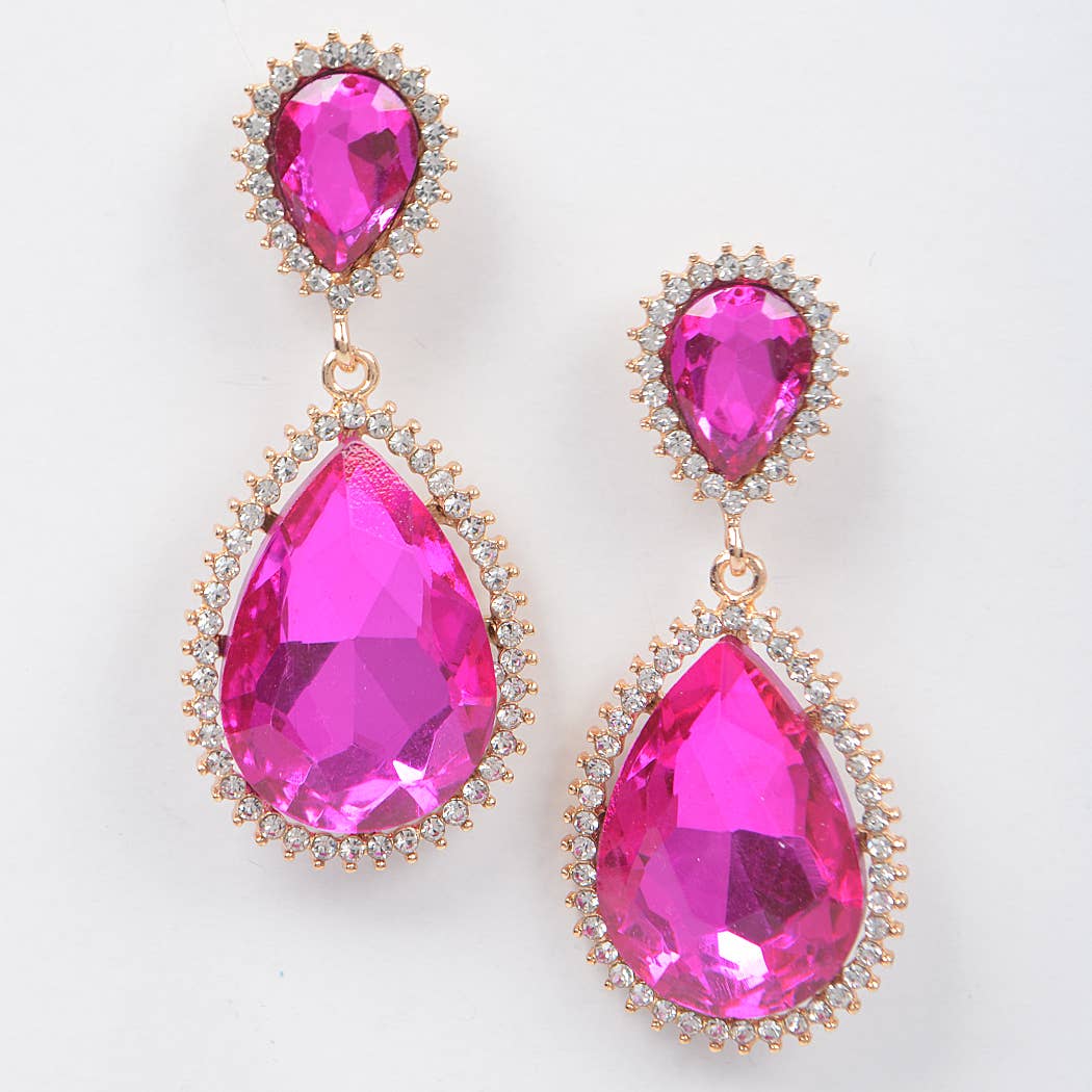 3AM BY H&D ACCESSORIES - Rhinestone Dangle Earring