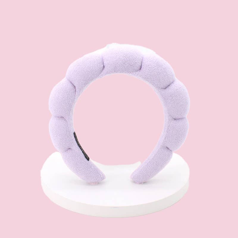 Terry Cloth Sponge Twist Headband