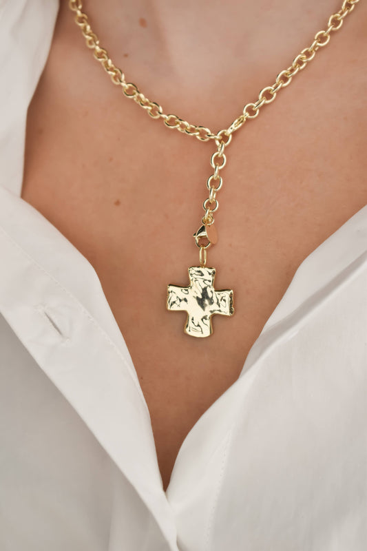 Gallery Double Clasp Necklace